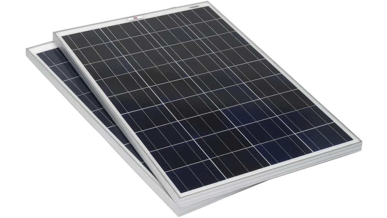 HQST 100 Watt 12 Volt Solar Panel, High Efficiency Module PV Power